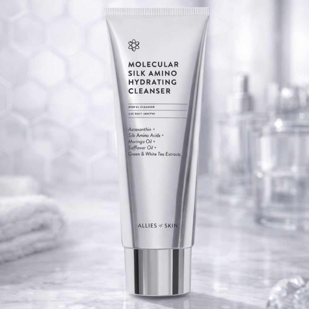 NEW Allies of Skin Molecular Silk Amino Hydrating Cleanser